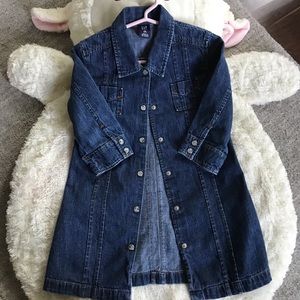 Preloved Gap Denim Dress Size 4T